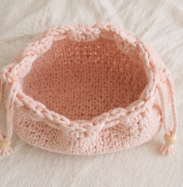 BonBonKarma – Borsa morbida handmade all'uncinetto
