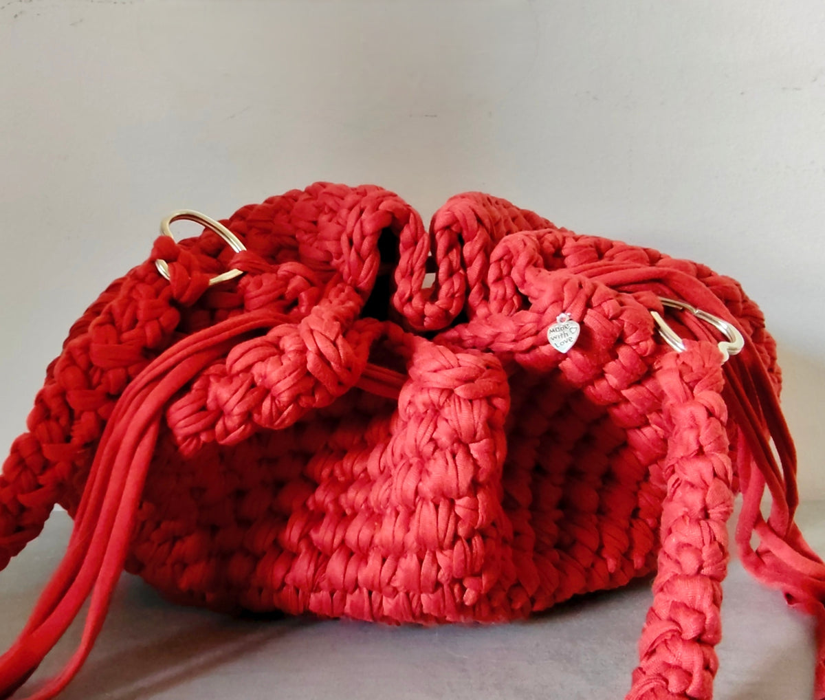 BonBonKarma – Borsa morbida handmade all'uncinetto