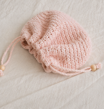 BonBonKarma – Borsa morbida handmade all'uncinetto