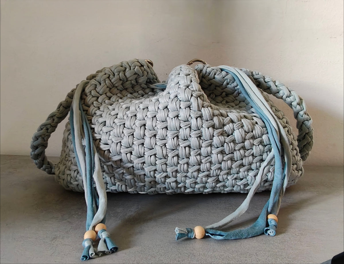 BonBonKarma – Borsa morbida handmade all'uncinetto