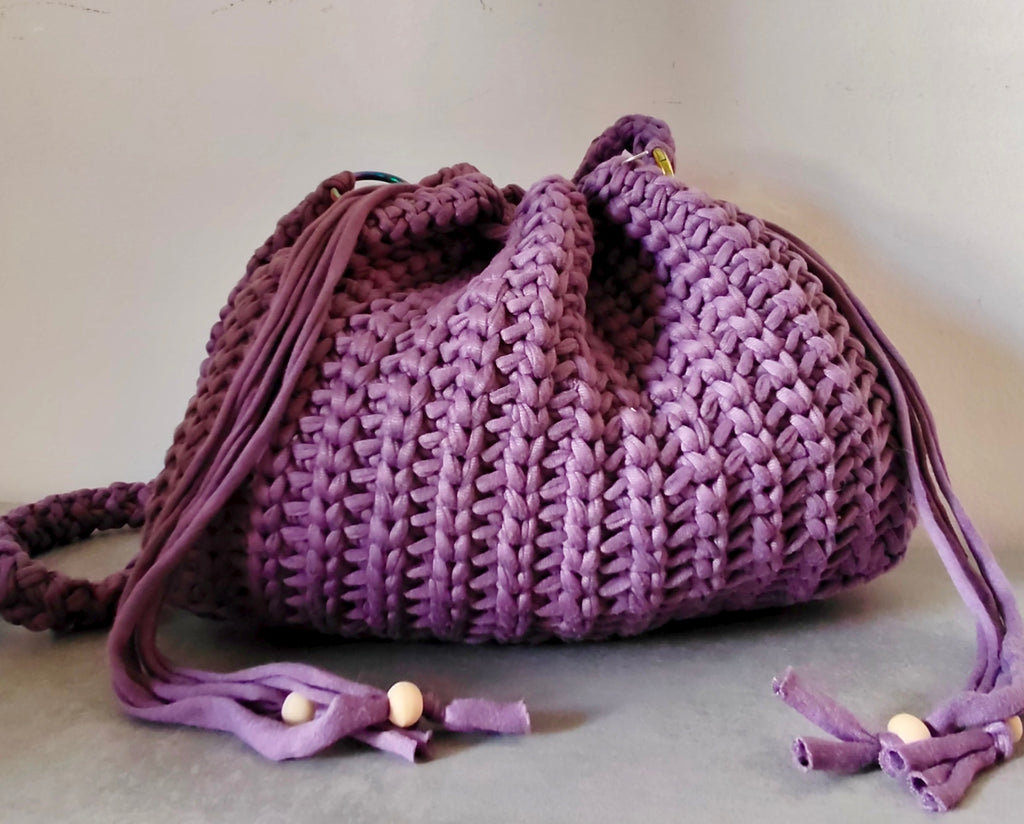BonBonKarma – Borsa morbida handmade all'uncinetto